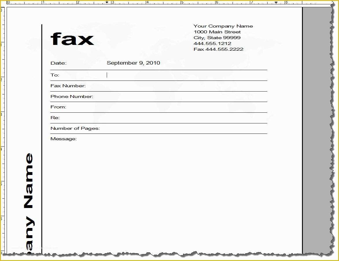 Fax Template Free Of Best S Of Template Fax Cover Sheet Sample Fax Cover