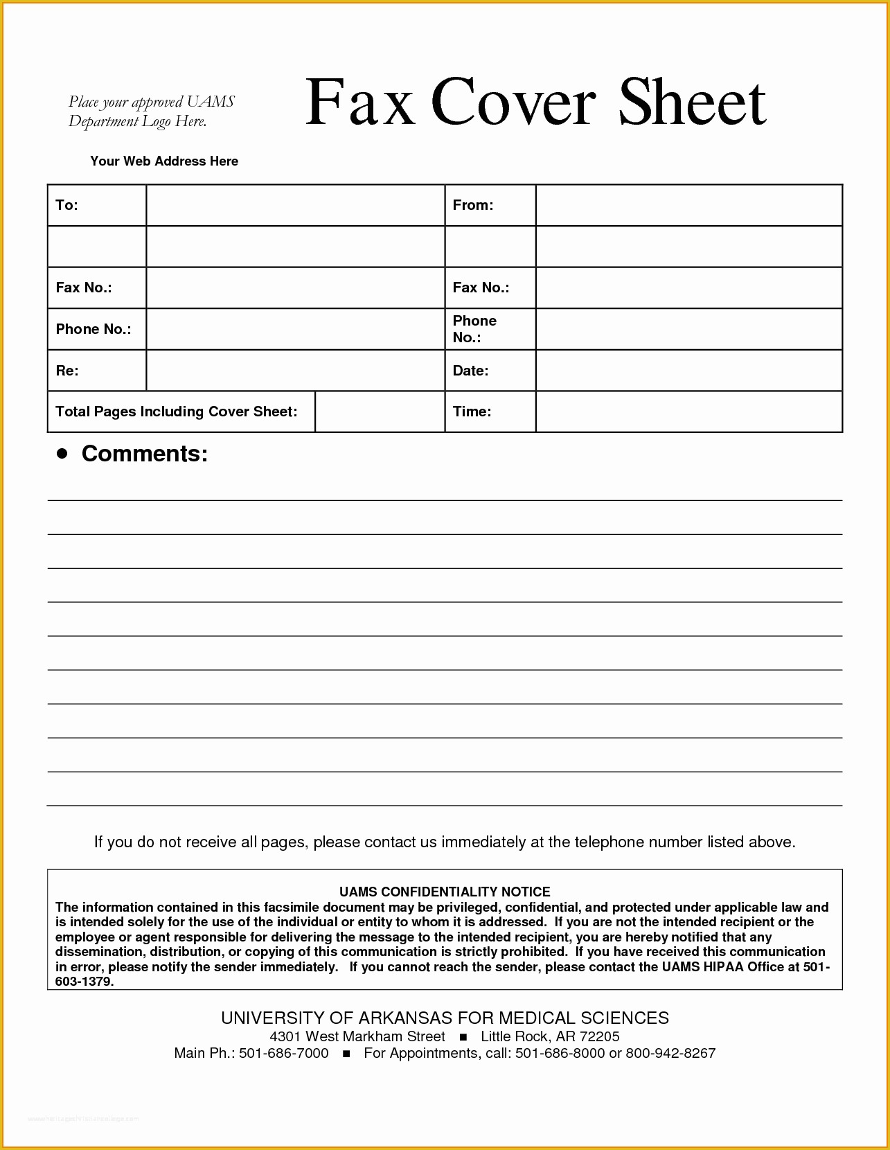 Fax Template Free Of Doc Fax Cover Letter
