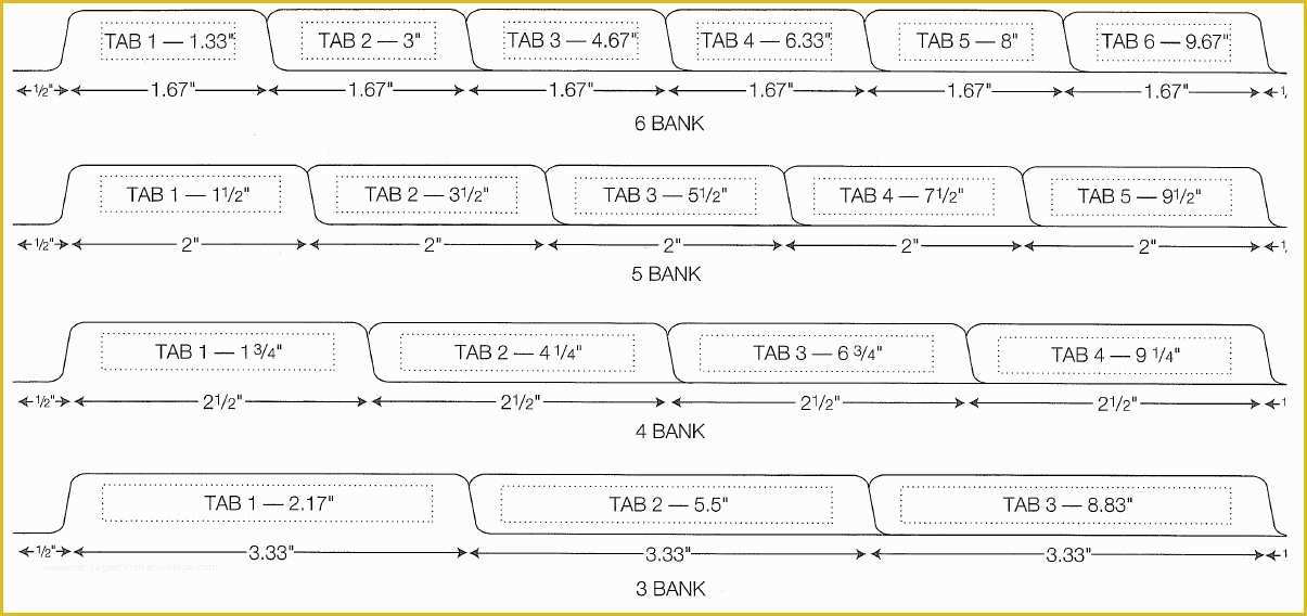 File Folder Tabs Template Free Of 6 Best Of Printable Tab Divider Labels Printable