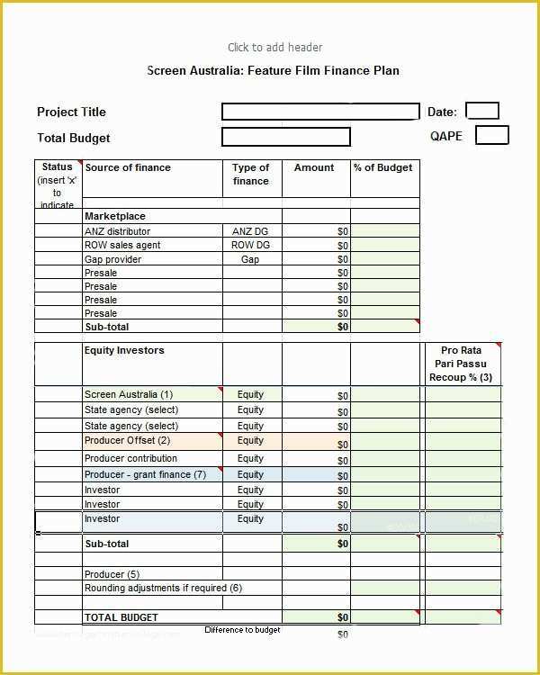 Financial Advisor Business Plan Template Free Of 9 Sample Financial Plan Templates