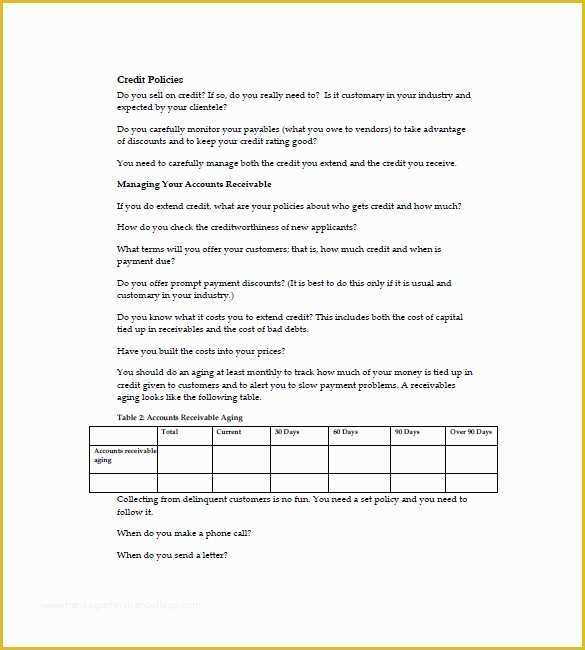 Financial Advisor Business Plan Template Free Of Financial Business Plan Template 14 Word Excel Pdf