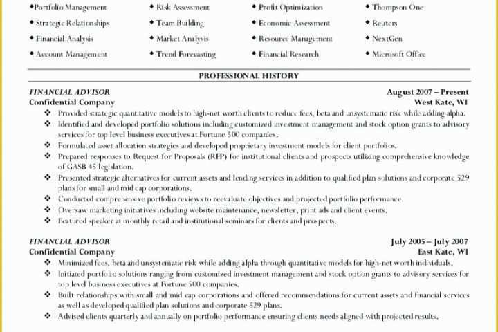 Financial Advisor Business Plan Template Free Of Template Sla Document Template