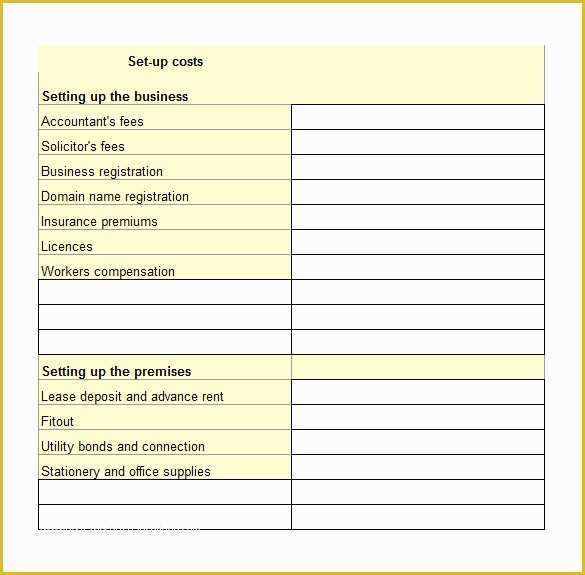 Financial Advisor Business Plan Template Free Of Worksheet Template – 11 Free Word Excel Pdf Documents