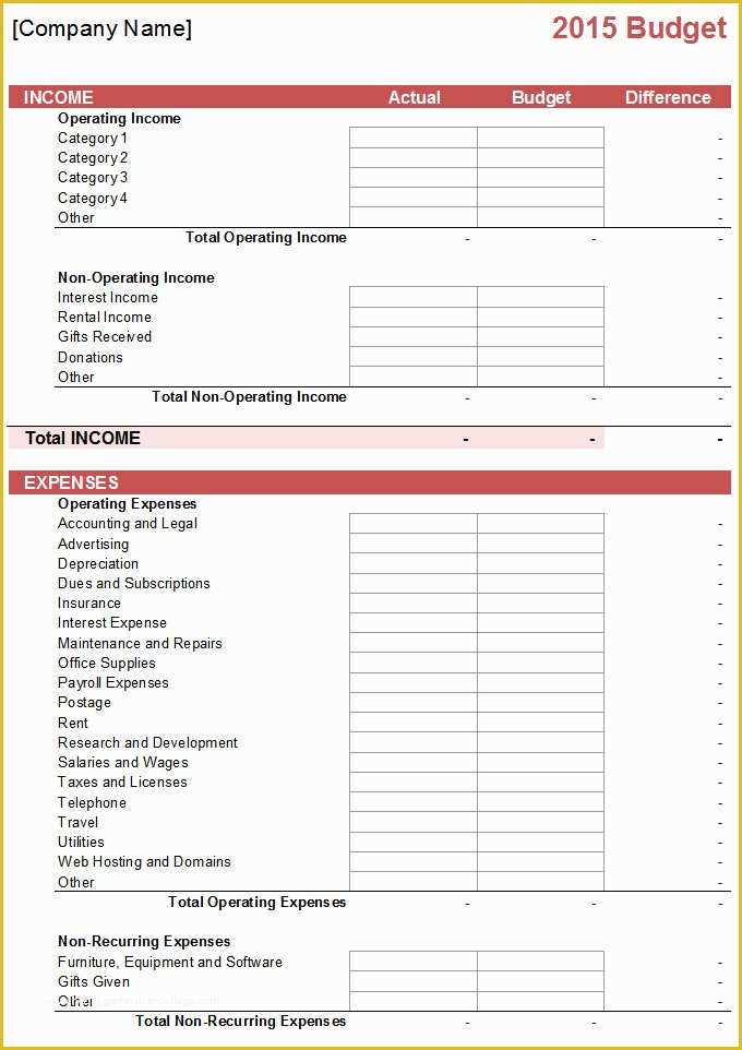 Financial Statement Excel Template Free Download Of Financial Statement Template Financial Statement Template