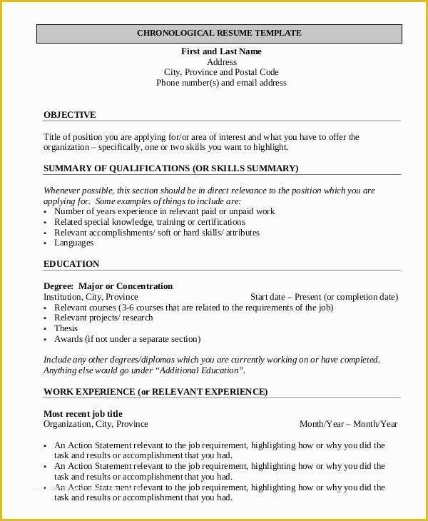 First Job Resume Template Free Of First Job Resume 7 Free Word Pdf Documents Download