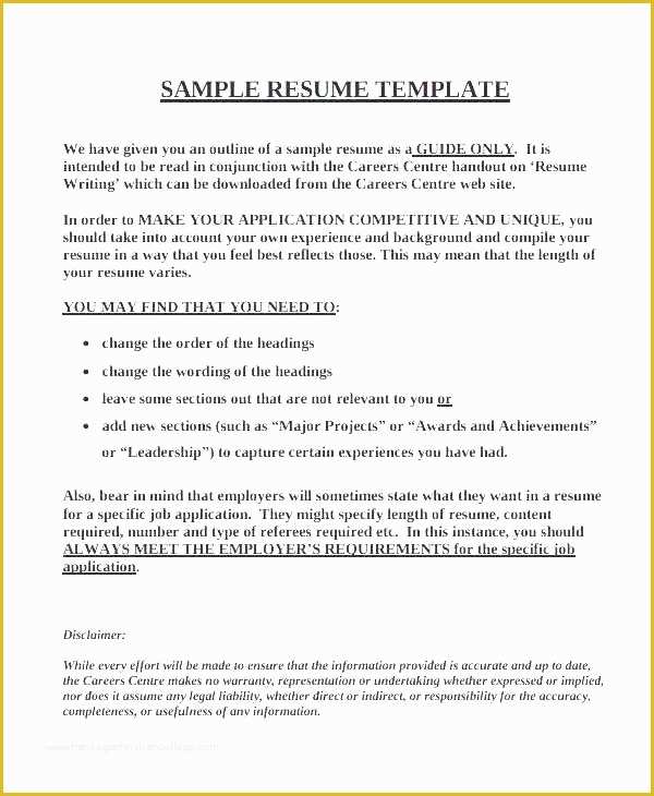 First Job Resume Template Free Of Objective for Resume First Job Templates Examples Jobs
