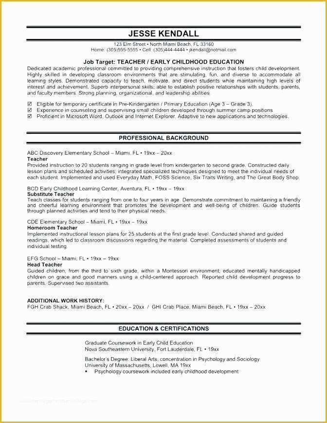 First Job Resume Template Free Of Part Time Job Miami Fl Part Time Job Fl Free Resume