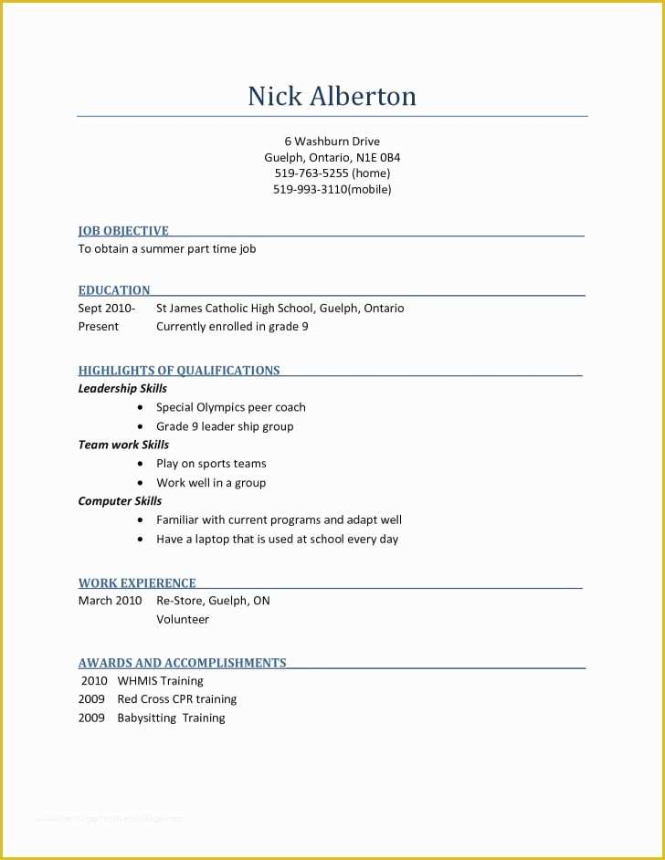 First Job Resume Template Free Of Professional Pilot Resume Template Tag Excelent