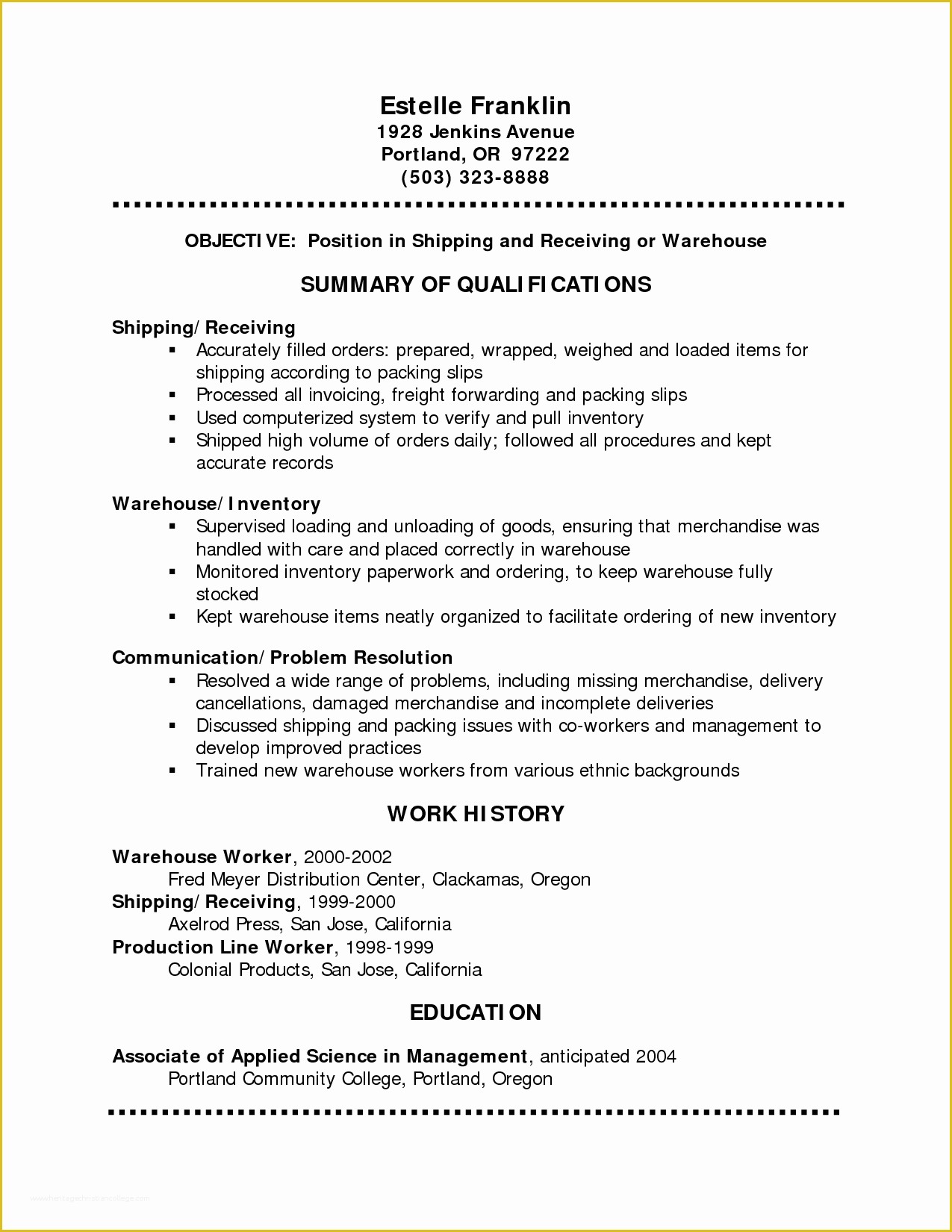First Job Resume Template Free Of Resume Template Examples Free