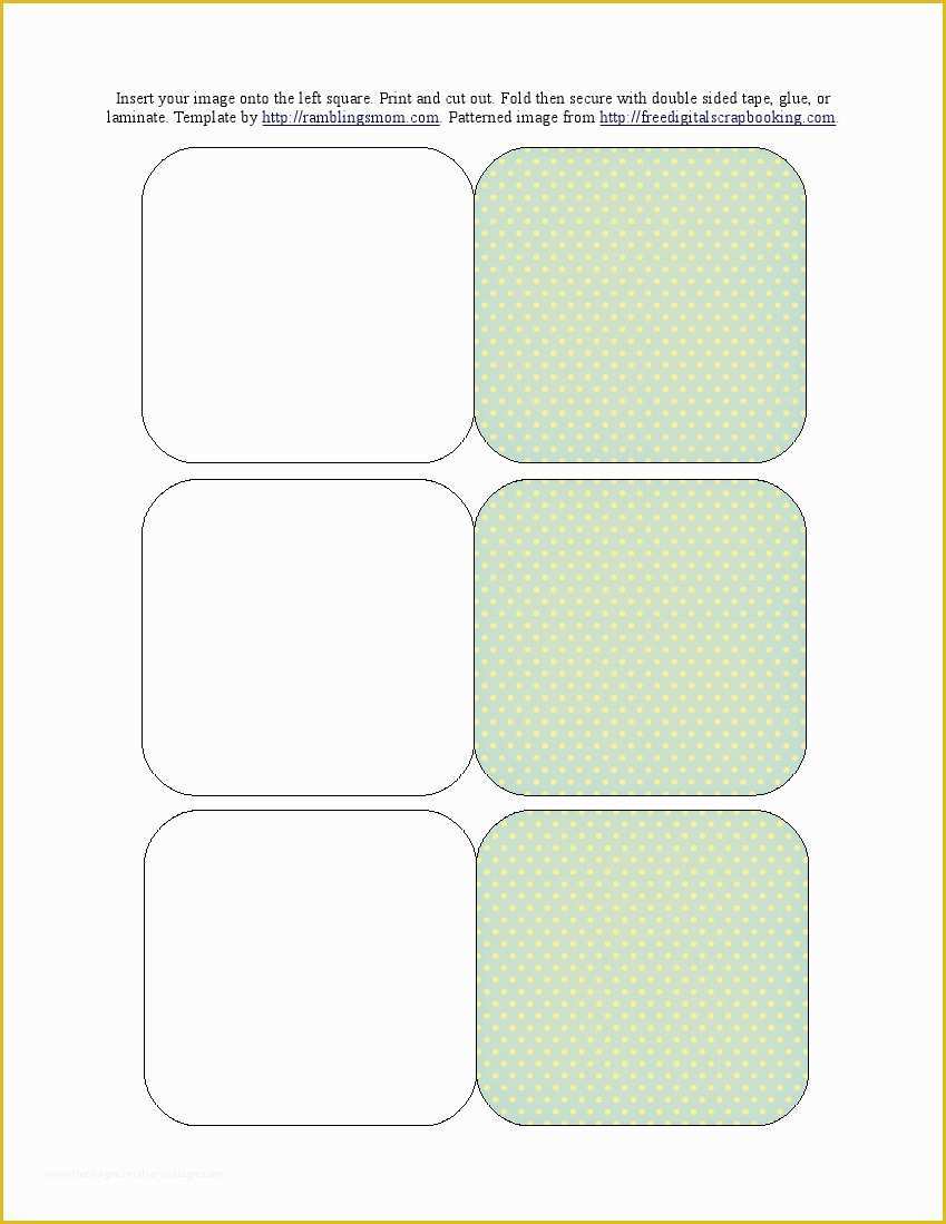 Flashcard Template Free Of Free Custom Flashcard Templates