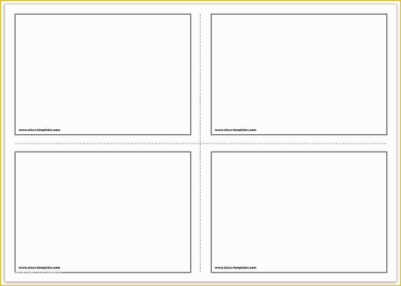 Flashcard Template Free Of Free Printable Flash Cards Template