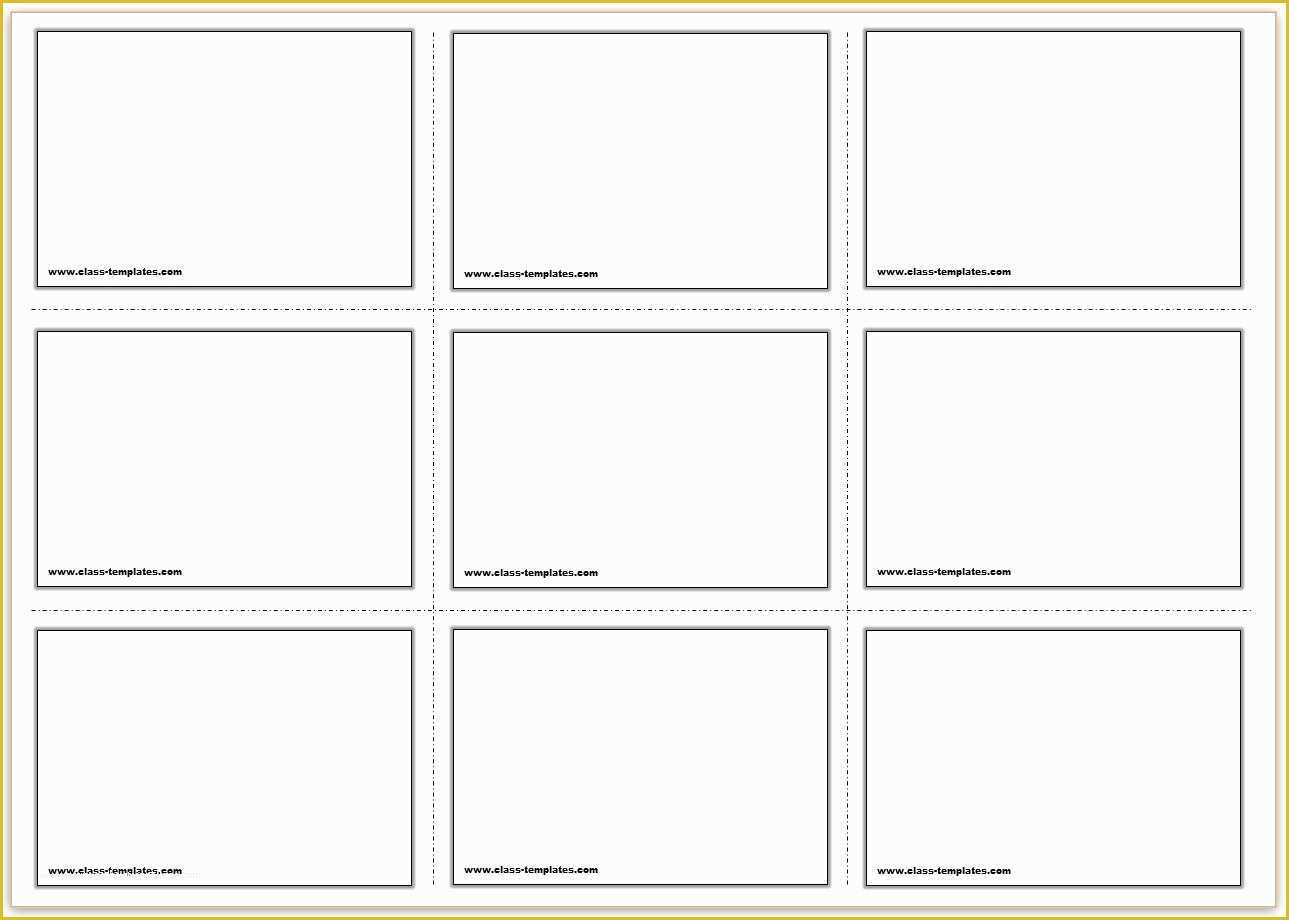 Flashcard Template Free Of Free Printable Flash Cards Template
