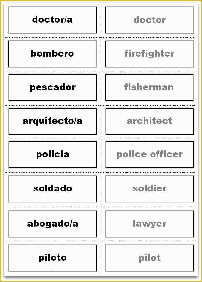 Flashcard Template Free Of Vocabulary Flash Cards Using Ms Word