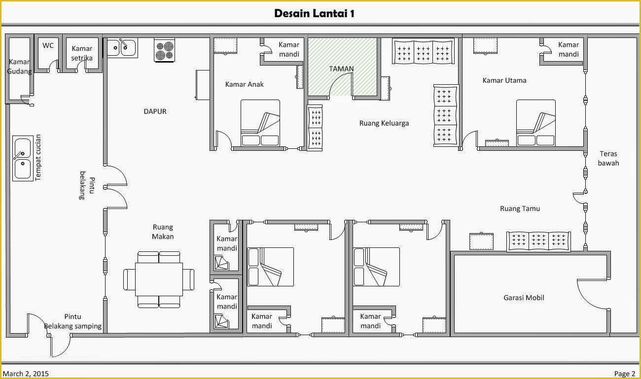 Floor Plan  Template  Free Download  Of Visio  Home  Plan  