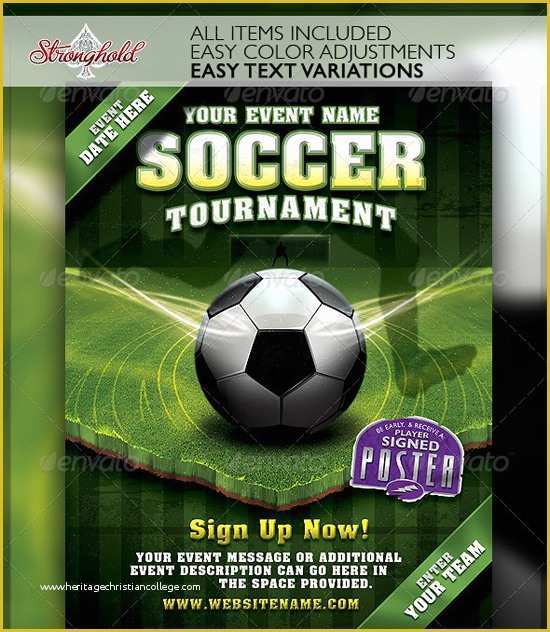 Football Flyer Template Free Of top 20 soccer Football Flyer Templates 56pixels