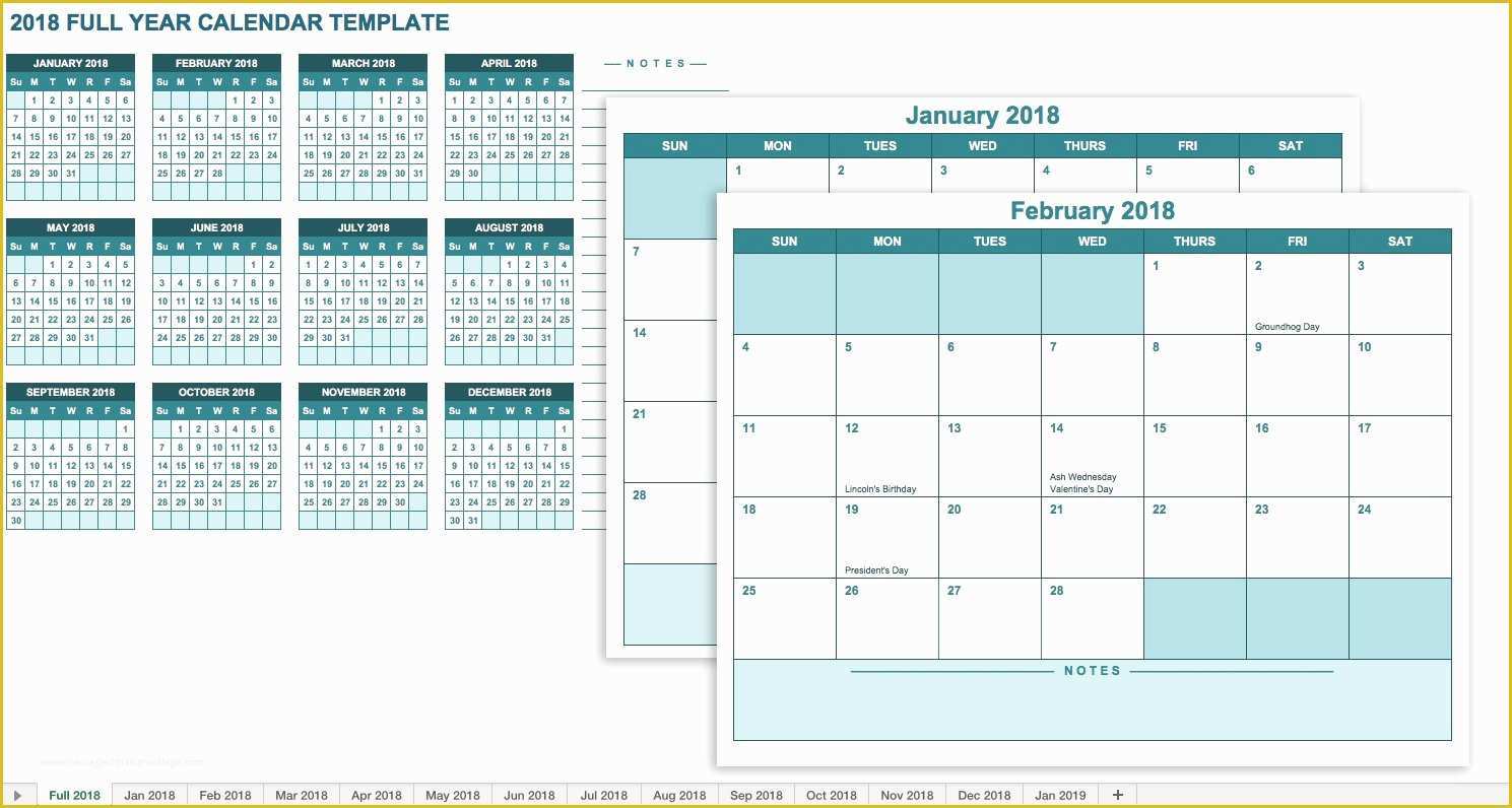 Free 12 Month Calendar Template Of 15 Free Monthly Calendar Templates