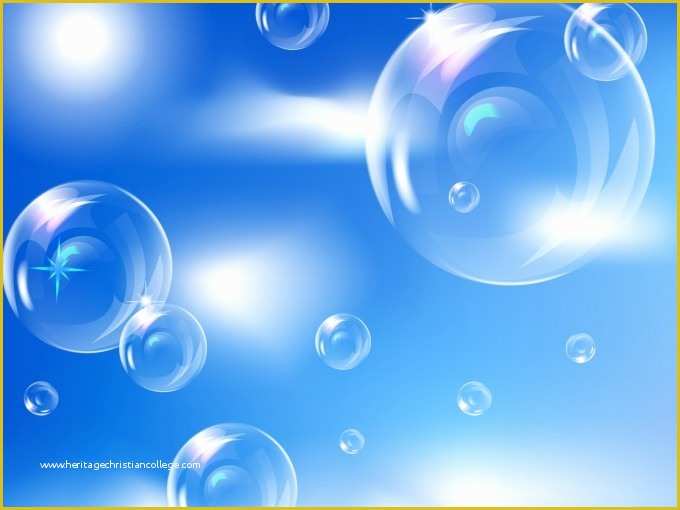 Free 3d Animated Powerpoint Templates Of Download Powerpoint Template Bubbles In Sky Powerpoint