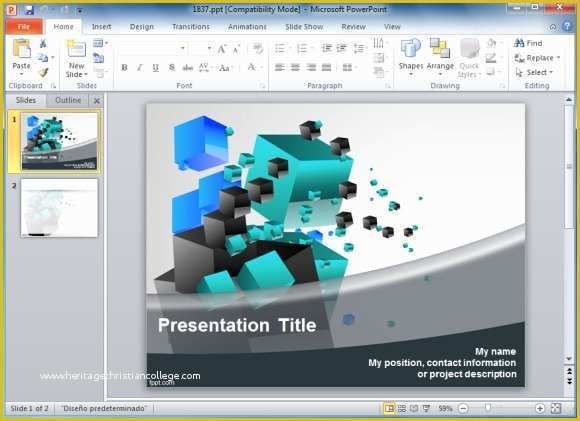Free 3d Animated Powerpoint Templates Of solve 3d Cube Puzzle Templates for Powerpoint