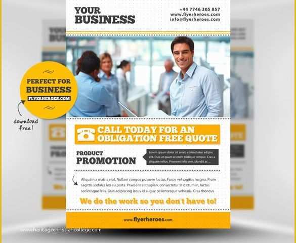 Free Accounting Flyers Templates Of 20 Fabulous Free Business Flyer Templates