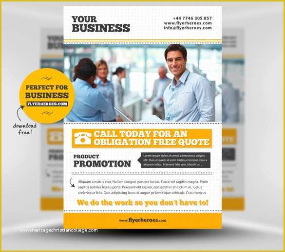 Free Accounting Flyers Templates Of 20 Fabulous Free Business Flyer Templates