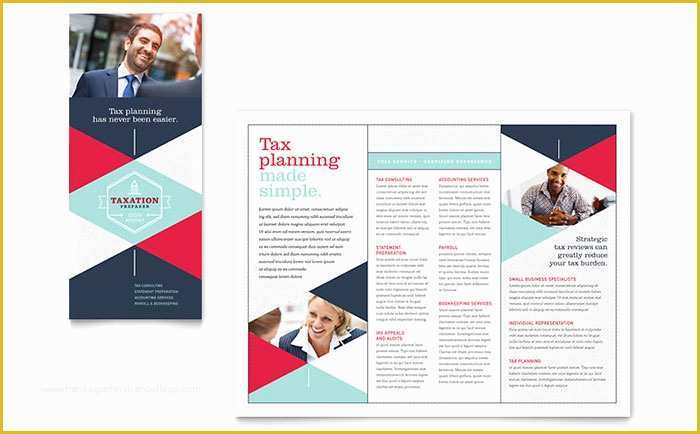Free Accounting Flyers Templates Of Tax Preparer Brochure Template Design