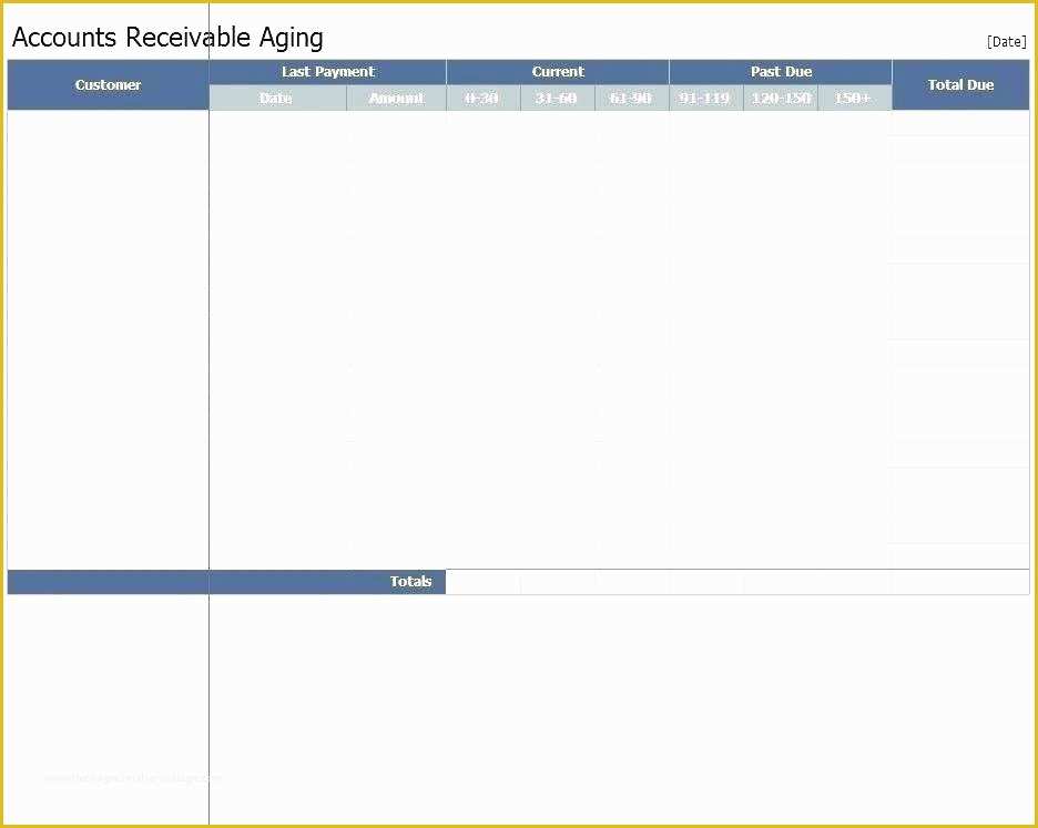 Free Accounts Receivable Template Of Accounts Receivable Excel Template Accounts Receivable