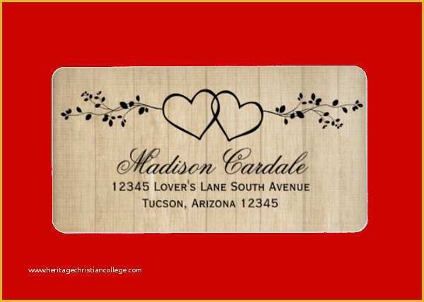 Free Address Label Design Templates Of 11 Wedding Address Labels Psd