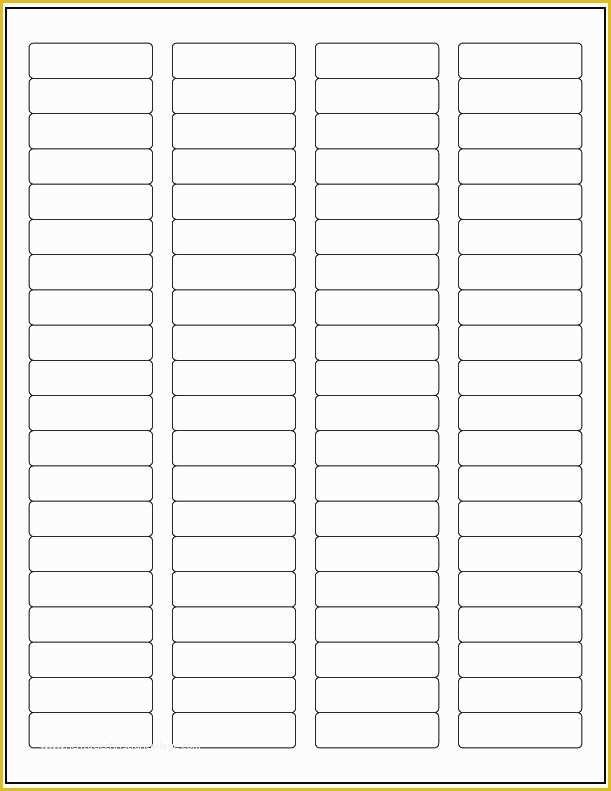 Free Address Label Design Templates Of 4000 Laser Ink Jet Labels Return Address Fits Size 5167