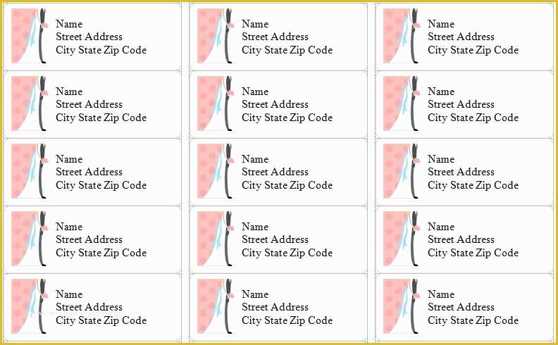 Free Address Label Design Templates Of Free Printable Address Labels Templates