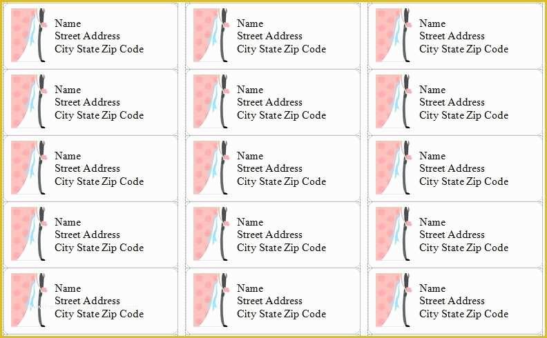 Free Address Label Design Templates Of Free Printable Address Labels Templates