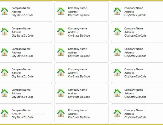 Free Address Label Design Templates Of Pin Address Labels Template Free On Pinterest