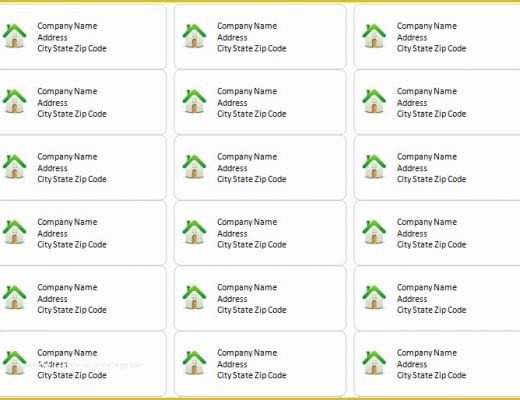 Free Address Label Design Templates Of Pin Address Labels Template Free On Pinterest