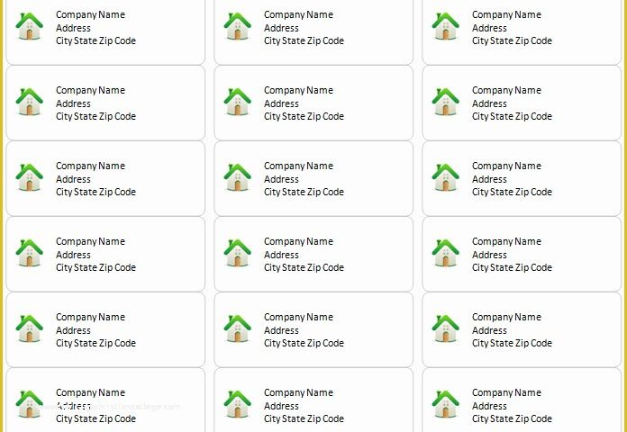 Free Address Label Design Templates Of Pin Address Labels Template Free On Pinterest