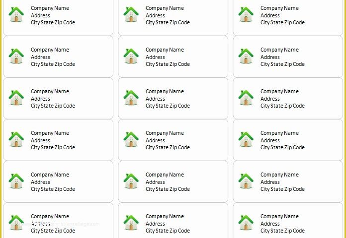 Free Address Label Design Templates Of Pin Address Labels Template Free On Pinterest