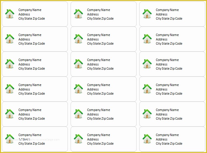 Free Address Label Design Templates Of Pin Address Labels Template Free On Pinterest