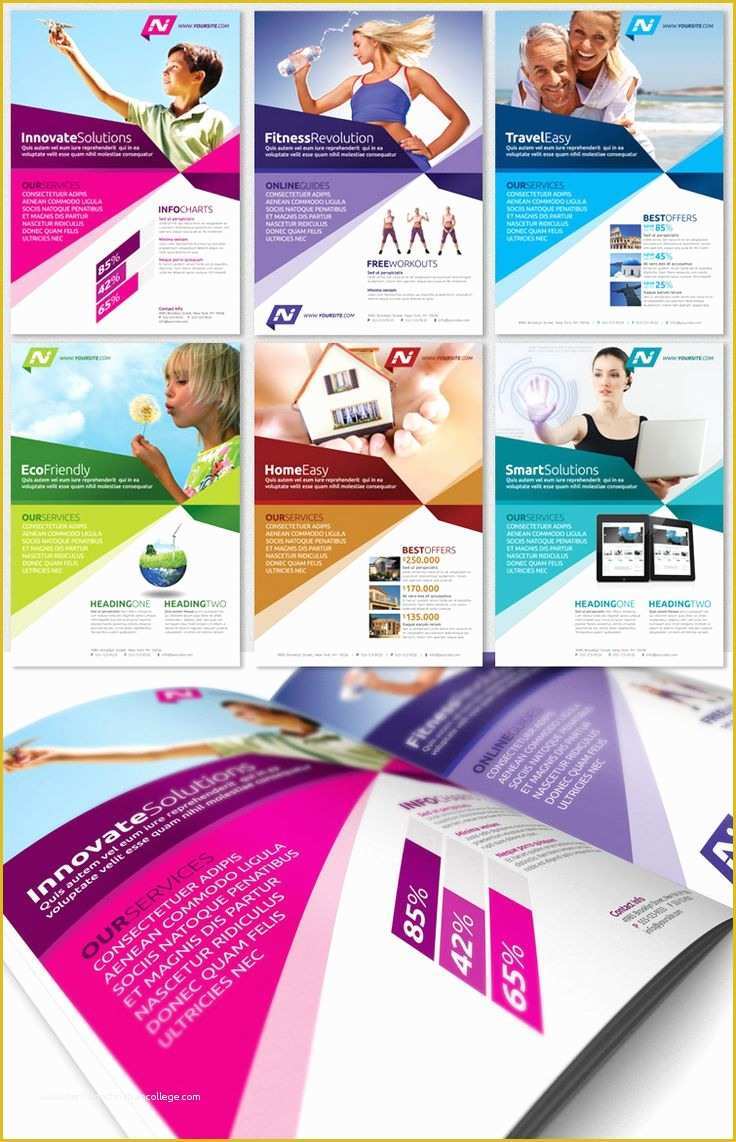 Free Advertising Flyer Design Templates Of Multipurpose Business Flyer Template Magazine Ad