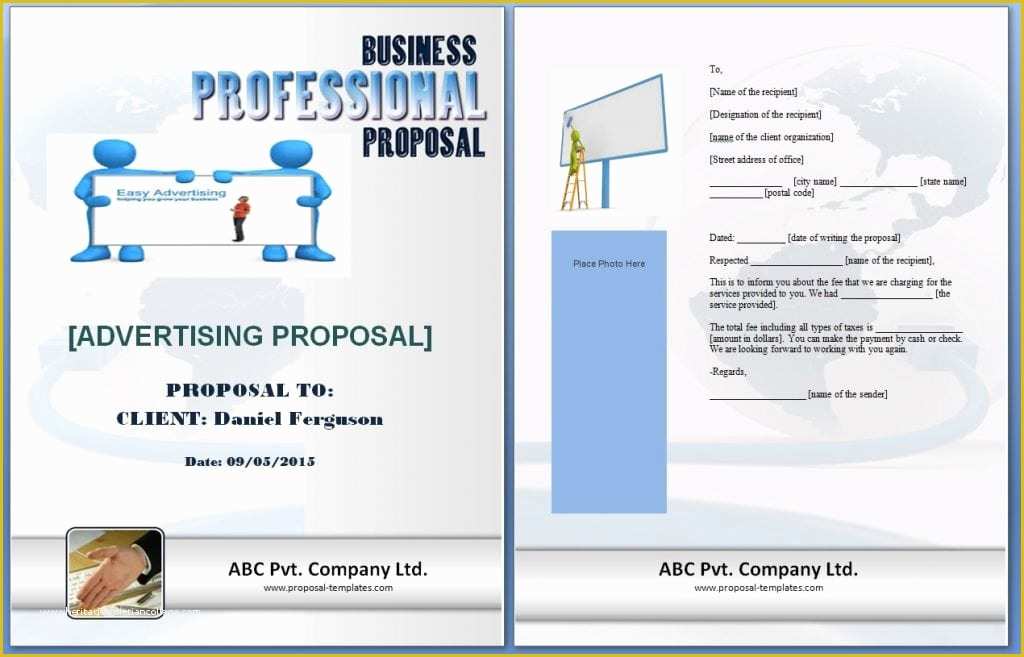 Free Advertising Proposal Template Of Advertising Proposal Template formats Examples In Word