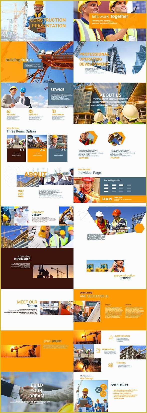 Free after Effect Promo Template Of Construction Presentation – Building Promo Industrial