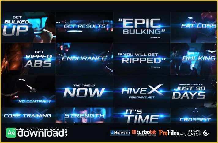 Free after Effect Promo Template Of Epic Promo Videohive Free Download Free