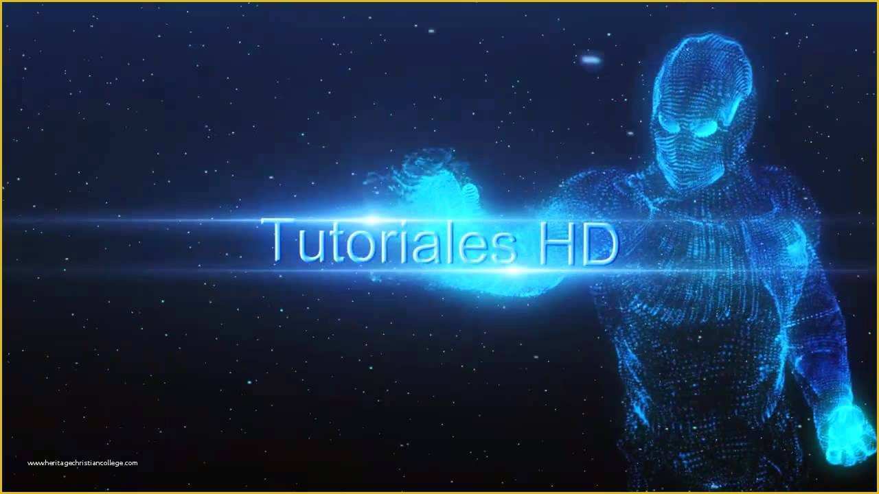 Free after Effects Intro Templates Of Intro Iron Man Holograma Plantilla Editable after