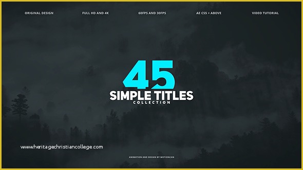 Free after Effects Title Templates Of Titles Archives Free after Effects Template Videohive