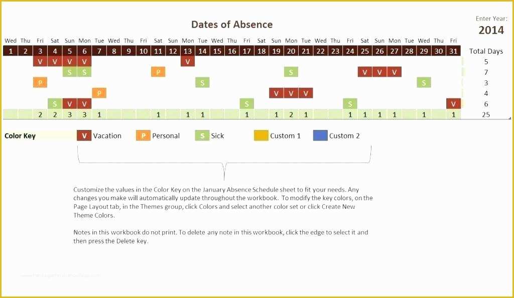 Free Annual Leave Planner Excel Template Of Annual Leave Planner Template Excel Free Download