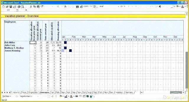 Free Annual Leave Planner Excel Template Of Annual Leave Planner Template Excel Free Download