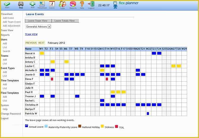 Free Annual Leave Planner Excel Template Of Annual Leave Planner Template