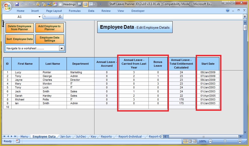 Free Annual Leave Planner Excel Template Of Anual Leave Planner Template Manage Staff Leave with This