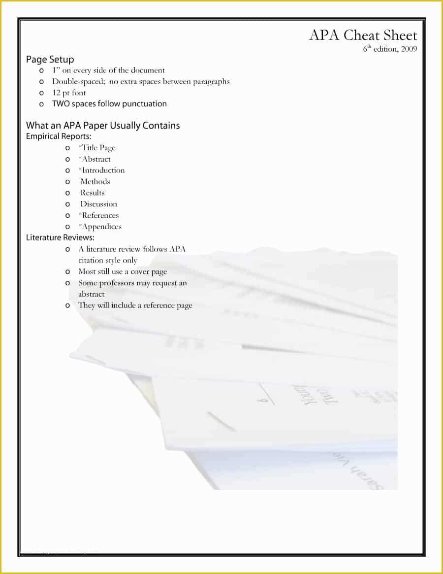 Free Apa Template for Word Of 40 Apa format Style Templates In Word & Pdf