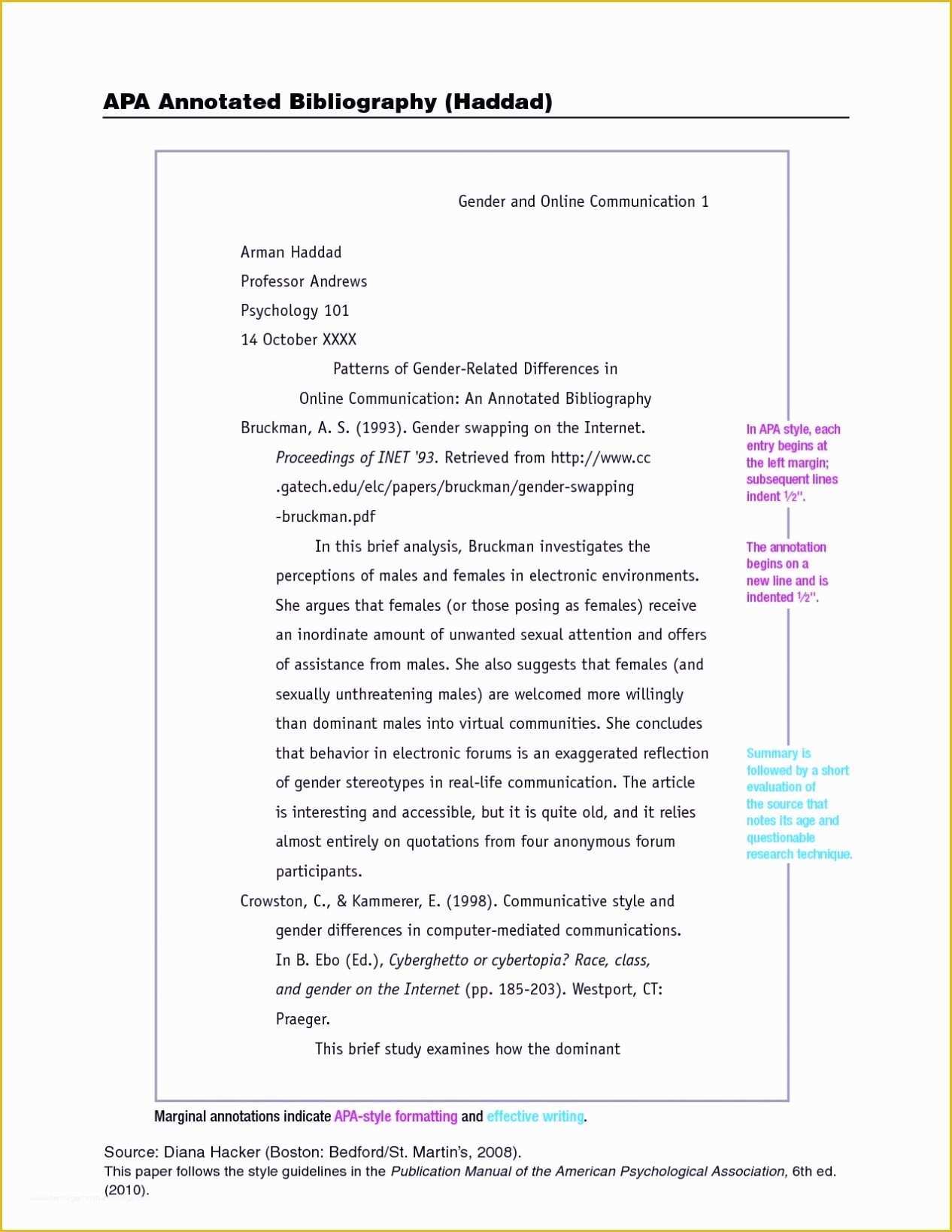 Free Apa Template for Word Of Apa Essay format Template Word 6th Edition Word