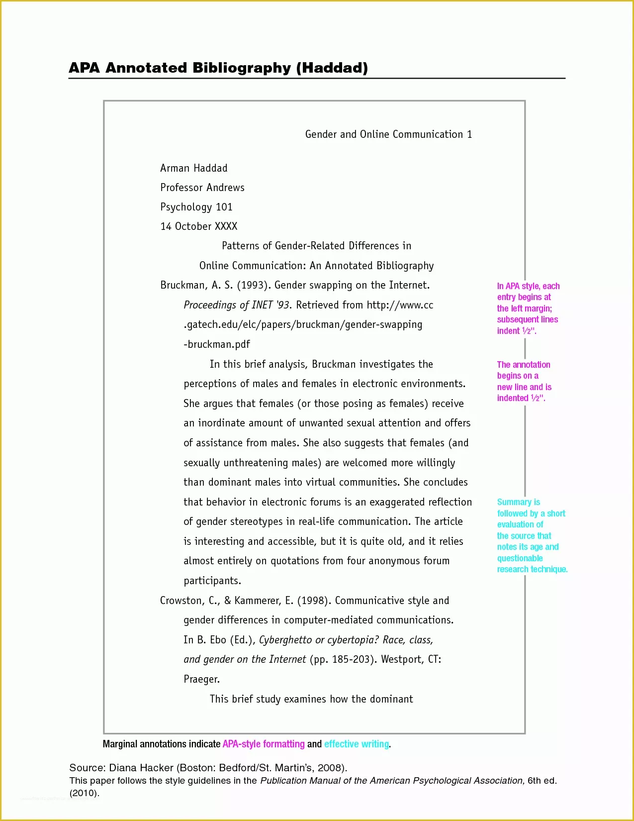 Free Apa Template for Word Of Apa Paper Template