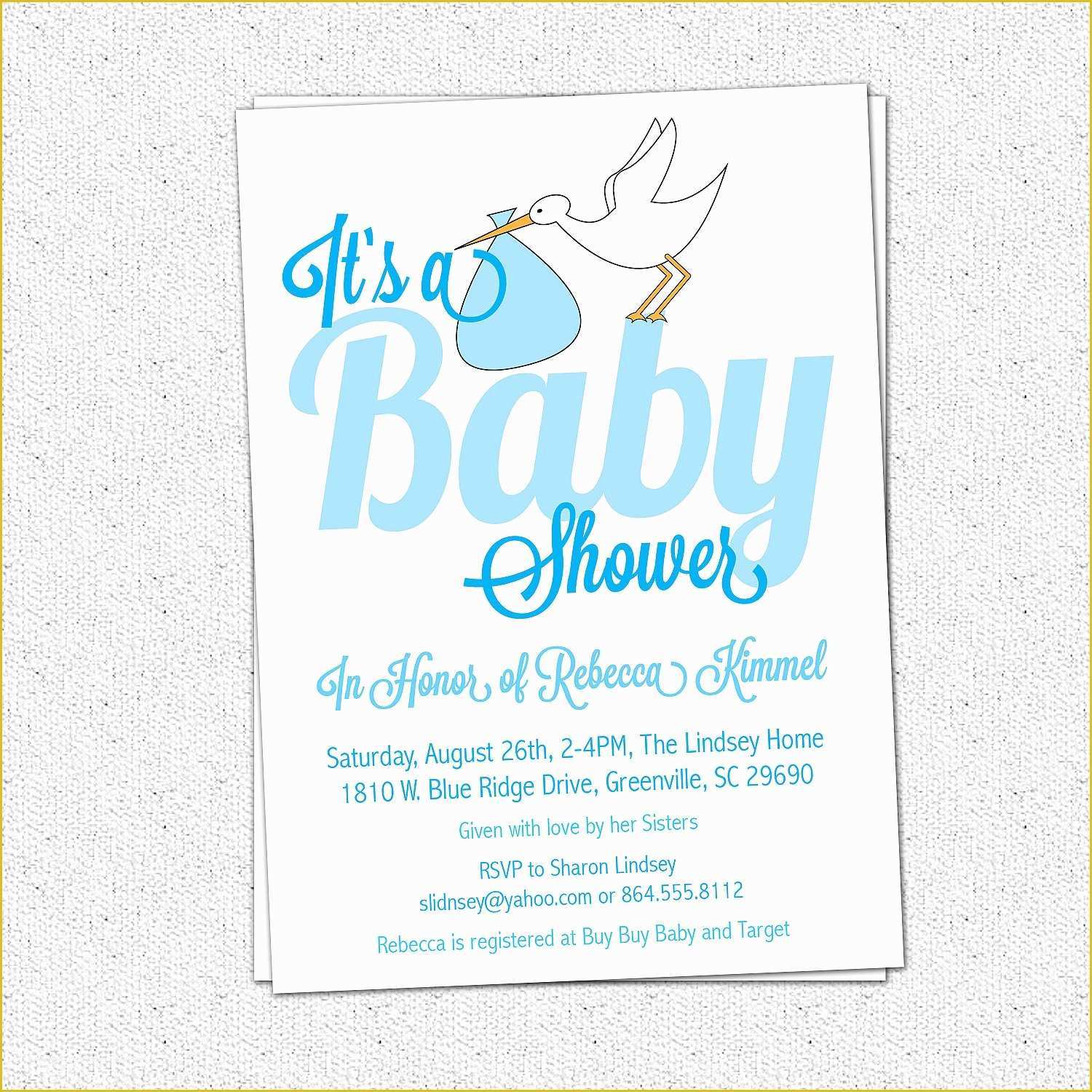 Free Baby Invitation Templates Of Free Baby Shower Invitation Templates Free Baby Shower