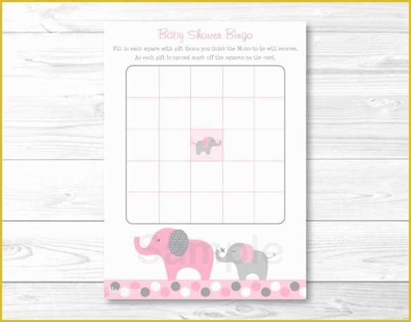 Free Baby Shower Bingo Blank Template Of Blank Bingo Template 15 Free Psd Word Pdf Vector Eps